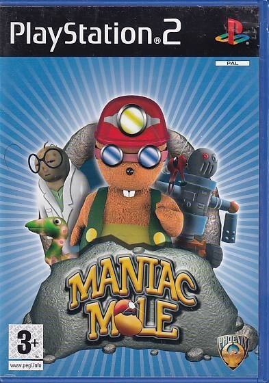 Maniac Mole - PS2 (B Grade) (Genbrug)